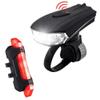 Bicycle Accessories USB Rechargeable Bike Light Set Motion Sensor Front Light Headlight and Tail Back Light Kit Bike Parts view 1