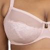 Curvy Couture Women's Plus Size Luxe Lace Underwire Bra, Blushing Rose, 42H view 4