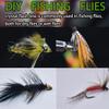 10 Pack Crystal Flash Line Fly Tying Material for Fishing Lure Flies (12 Colors Crystal Flash-Set C) view 2