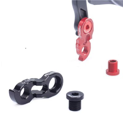 Extra Long MTB Road Bike Rear Derailleur Hanger Extender Extension with M10 Screw for 34-42T Cassette Kit (Black)