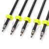 ZSHJGJR Archery Bowfishing Arrows Fiberglass Fishing Hunting Arrows with Broadheads Safety Slides for Compound Bow Recurve Bow Fishing Hunting 3/6/12pcs (Black, 12 Pieces) view 2