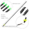 ZSHJGJR Archery Bowfishing Arrows Fiberglass Fishing Hunting Arrows with Broadheads Safety Slides for Compound Bow Recurve Bow Fishing Hunting 3/6/12pcs (Black, 12 Pieces) view 3