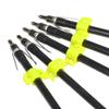 ZSHJGJR Archery Bowfishing Arrows Fiberglass Fishing Hunting Arrows with Broadheads Safety Slides for Compound Bow Recurve Bow Fishing Hunting 3/6/12pcs (Black, 12 Pieces) view 4