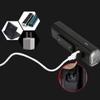 UOOD USB Rechargeable Bike Lights Set, 400 Lumens Bike Headlight,Super Bright Headlight Front Lights,3 Mode Fits All Bicycles, Mountain,Road Wider Vision view 4