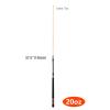 MoyanSuper 58 inch Set of 2 Pool Cue Sticks, 2 Piece Maple Billiard Cue Stick 20 Oz Great for House or Bar view 3