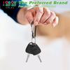 10L0L 2 Pack Golf Cart Ignition Keys for EZGO Gas & Electric Golf Cart 1976-up, Replace OEM 17063-G1 view 2