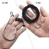 1/0-13/0 Shark Surf Rigs with 9.8ft 49-Strands Steel Leader(380-400Pound),Deep Sea Hooks for Big Fish (8/0-2 Packs) view 4