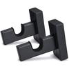 TOBWOLF 2PCS Hockey Stick Display Case, Hockey Stick Hanger Holder, Wall Mount Hockey Stick Horizontal Rack, Hockey Stick Bracket - Black view 1