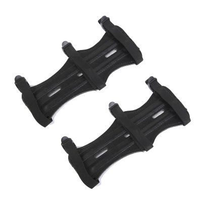 OBTOUTDOOR Arm Guard Leather Forearm Protector Gear Breathable Adjustable 3 Straps Bow Hunting Shooting Archery Accessories (2 Pack)