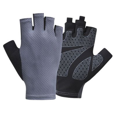 Cycling Gloves for Men Women Bike Gloves Half Finger MTB Road Bicycle Gloves Short Finger Gloves Summer Outdoor Sports Mittens for Gym MTB Riding Running Exercising Weight Lifting