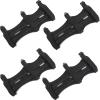 OBTOUTDOOR Arm Guard Leather Forearm Protector Gear Breathable Adjustable 3 Straps Bow Hunting Shooting Archery Accessories (4 Pack)