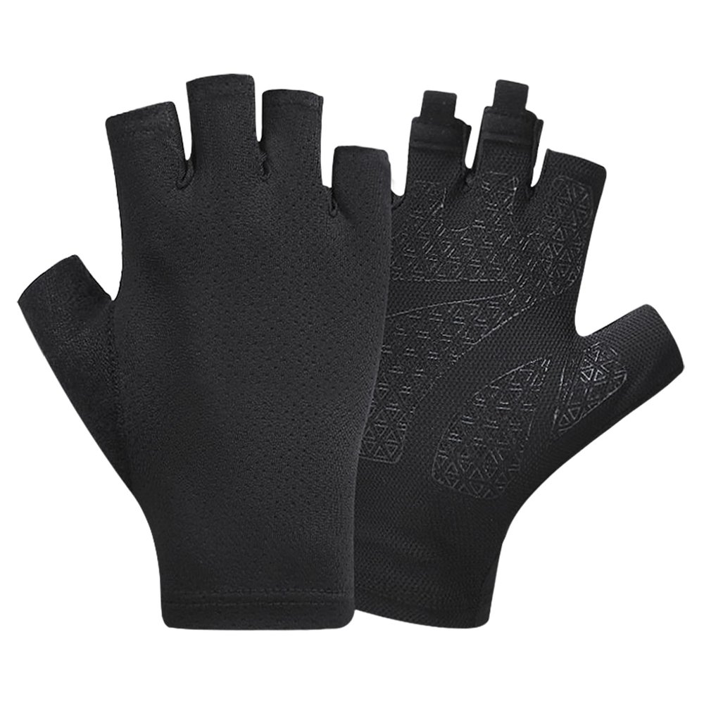 Cycling Gloves for Men Women Bike Gloves Half Finger MTB Road Bicycle Gloves Short Finger Gloves Summer Outdoor Sports Mittens for Gym MTB Riding Running Exercising Weight Lifting