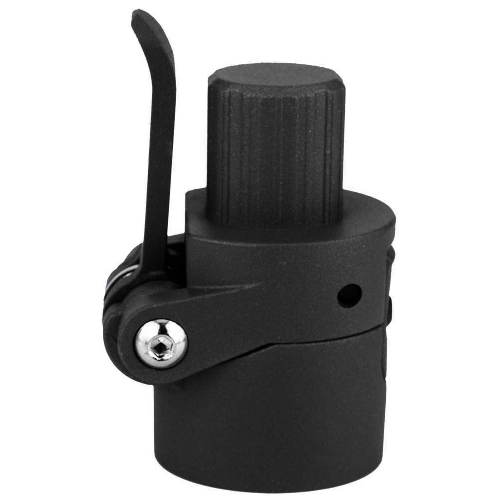 Replacement Folding Pole Base for Xiaomi M365 Electric Scooter, M365 Pro Compatible Front Fork Bracket, Sturdy Black Aluminum Alloy Scooter Stem Replacement & Folding Mechanism Upgrade Part
