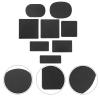 EXCEART 8pcs Handbag Base Shaper Black Plastic Liner for Tote Purse Bag Bottom Insert for Handbag Structure and Support for Craft Projects and Everyday Use view 4