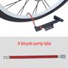 Valve Pump Bike, Bike Tire Pump Extension Hose Bicycle Pump Extension Hose Inflator Tube Pipe Cord for Tire Inflator Air Pump Compressor view 3