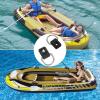 Cyrank 10pcs Kayak D Ring, D Ring Fishing Rigging D-Ring Kayak Deck Rigging Kit Boat D Ring Kayak Fishing Accessories for Boat Canoe Kayak view 2