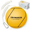 Trymaker Tetherball, Tether Balls and Rope Set, Replacement Tetherball for Adults Backyard Outdoors view 1