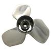 CAPTAIN Propeller 12x13 Fit Tohatsu Outboard Engine 35hp 40hp 50hp 13 Tooth Spline 353B64106-0 Stainless Steel view 2