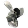 CAPTAIN Propeller 12x13 Fit Tohatsu Outboard Engine 35hp 40hp 50hp 13 Tooth Spline 353B64106-0 Stainless Steel view 3