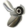 CAPTAIN Propeller 12x13 Fit Tohatsu Outboard Engine 35hp 40hp 50hp 13 Tooth Spline 353B64106-0 Stainless Steel view 4