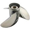 CAPTAIN Propeller Fit Tohatsu Outboard Engine 60C 70C 75HP 70HP 90HP 115HP 120HP 140HP 15 Tooth Spline HZW1-58130-V03 Stainless Steel view 3