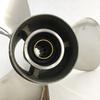 Captain Propeller 9.9x14 Fit Tohatsu Outboard Engine 25HP 30HP 10 Tooth Spline 349B64529-1 Stainless Steel view 2