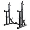 Adjustable Squat Rack Bench Press Barbell Rack Multi-Function Bracket One-piece Weightlifting Rack Home Gym Strength Training Rack Squat Rack (Color : Black, Size : 117 * 92*(103~163) cm) view 1