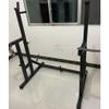 Adjustable Squat Rack Bench Press Barbell Rack Multi-Function Bracket One-piece Weightlifting Rack Home Gym Strength Training Rack Squat Rack (Color : Black, Size : 117 * 92*(103~163) cm) view 2