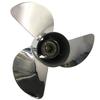 CAPTAIN Propeller 13 1/4x15 Fit Tohatsu Outboard Engine 60C 70C 75HP 70HP 90HP 115HP 120HP 140HP 15 Tooth Spline HZW7-58130-U02 Stainless Steel view 1