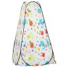 JNYB Portable Privacy Shower Toilet Camping Pop Up Tent Small Flower Color Outdoor Dressing Tent/Outdoor Toilet Tent with Zippered Carrying Bag view 2