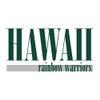 UGP Campus Apparel AW1274 - Hawaii Rainbow Warriors Boldline Crewneck Sweatshirt - 2X-Large - White view 2