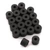 20 PCS Black EPDM Rubber Washers - (.500 x .180 x .375) for Attachment Mounting Posts, Kydex Holster Retention Washers view 2
