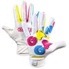Battle Sports Gang Gang Wide Receiver Football Gloves, Ultra Stick Adult & Youth Gloves - Adult XX-Large, White view 2