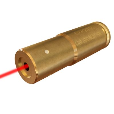 Gotical Laser Training Cartridge 380 ACP Bore Sight - Red Dot Gun Sighter - Cal .380 ACP Boresight