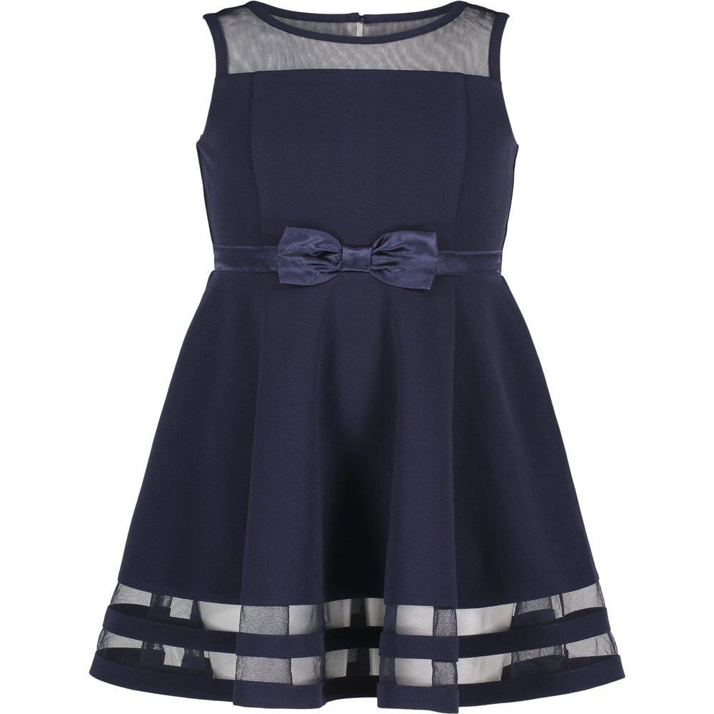 Calvin Klein Big Girls' Sleeveless Party Dress, Navy, 16