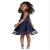 Calvin Klein Big Girls' Sleeveless Party Dress, Navy, 16 view 4
