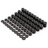 [70 PCS] Holster Making Washers - Black EPDM Rubber - (Assortment Combo) - for Attachment Mounting Posts, Holster Retention Washers, Kydex Holster Attachment Washers view 1