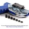 [70 PCS] Holster Making Washers - Black EPDM Rubber - (Assortment Combo) - for Attachment Mounting Posts, Holster Retention Washers, Kydex Holster Attachment Washers view 3