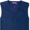 Van Heusen Little Boys' 4-Piece Formal Suit Vest Set, Blue Jean, 2T view 4