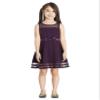 Calvin Klein Big Girls' Sleeveless Party Dress, Dark Purple, 12.5 view 3