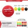 PowerNet 3.2" Softball Weighted Progressive Training Balls Bundle with 17" H x 13" W Drawstring Sack | Complete Set Heavy Ball 18 Pack 12 to 20 oz | Build Strength and Muscle view 2
