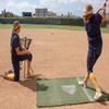 PowerNet 3.2" Softball Weighted Progressive Training Balls Bundle with 17" H x 13" W Drawstring Sack | Complete Set Heavy Ball 18 Pack 12 to 20 oz | Build Strength and Muscle view 4