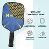 Helium Pickleball Paddle for Kids  (2 Pack - POW! and Girl Power) Child Size, Lightweight Honeycomb Core, Graphite Strike Face, Premium Comfort Grip, 2 Pickleball Paddles & 2 Drawstring Bags view 4