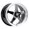 Weld - S155 18x8 Ventura Drag 5x115 ET00 BS4.5 Gloss BLK MIL DIA 78.1 (S15588071P00) view 1