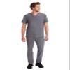 Healing Hands Scrub Pants for Men Daniel Utility Bottoms with 6 Pockets, 2-Way Stretch and Durable Fabric 9300, Heather Grey,XLT view 3