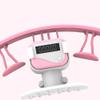 Intelligent Weighting Hula Hoop, Adjustable Magnetic Therapy 360-degree Surround Massage Exercise Gravity Ball Fitness Ring, Suitable for Adult Adolescents and Beginners/Pink/XL view 3
