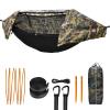 Camping Hammock with Mosquito Net and Rainfly Cover,Camping Hammock,Lightweight Portable Hammock,Waterproof Camping Hammock for Outdoor Backpacking Hiking Travel view 1