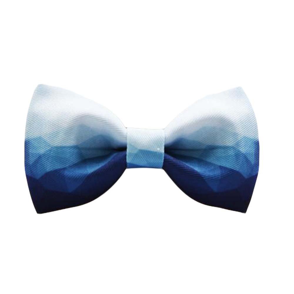 Men Bow Tie Polyester Neckties Printed Bow Tie Wedding Party Pre-Tied Bow Tie