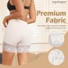 JOYSHAPER Slip Shorts for Under Dresses Thigh Bands Anti Chafing Lace Panties Underwear Women Base Layer (White- Lace, XXX-Large) view 3