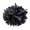 ICObuty Plastic Cheerleader Cheerleading Pom Poms 6 inch 1 Pair 2 Pieces (Grey-Navy Blue) view 1